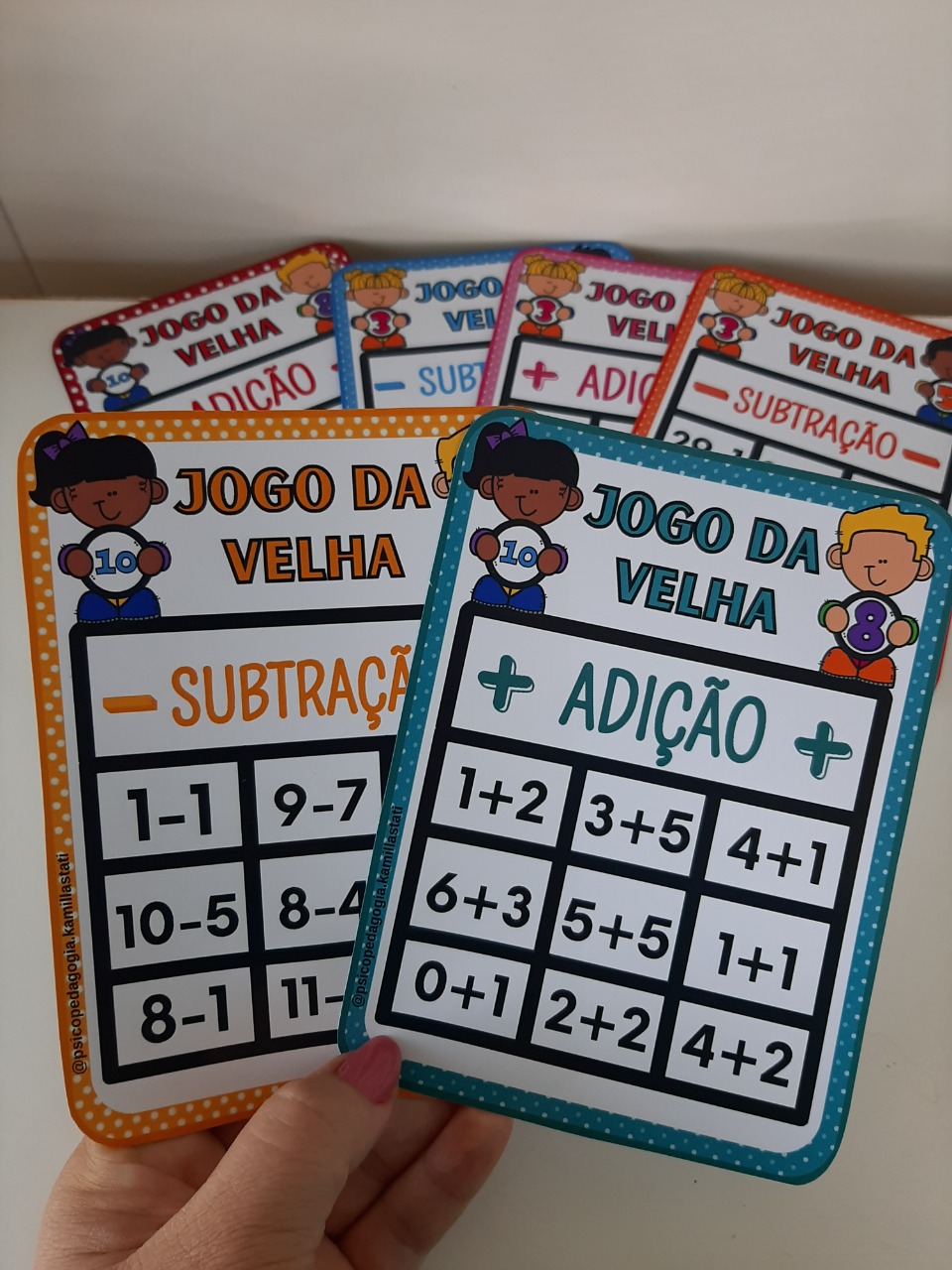 Jogo Diverso Adicao E Subtracao