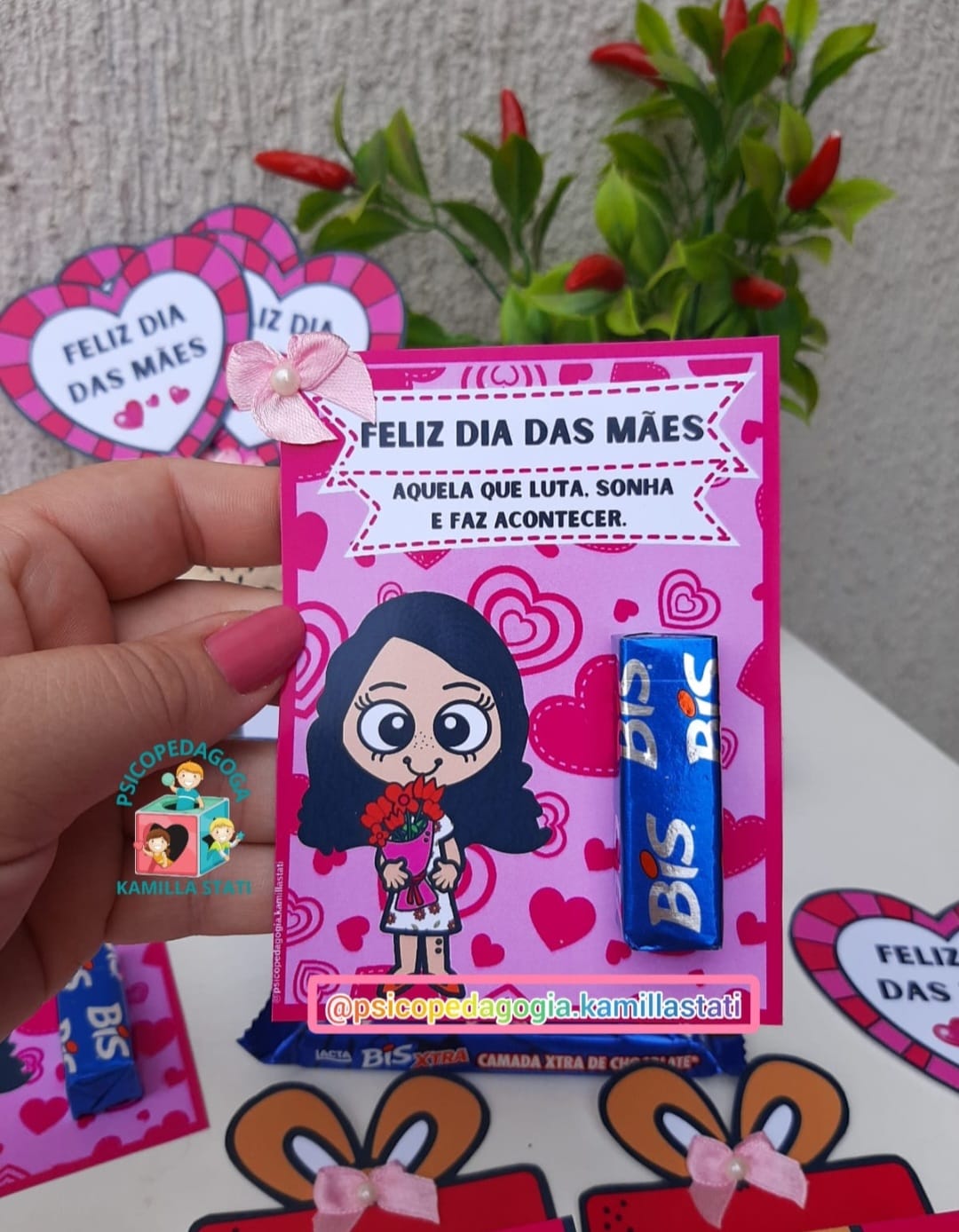 Lembrancinha Dia das Mães - Pílulas do Amor - Educa Market