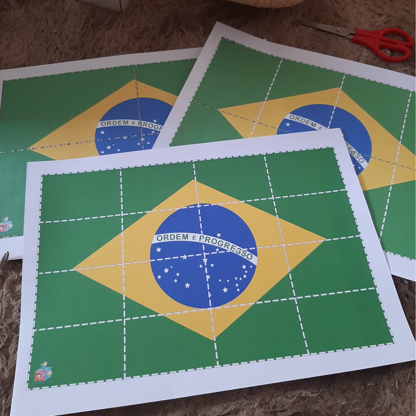 Jogo Quebra Cabeça Bandeira Do Brasil Educação Infantil em Promoção na  Americanas