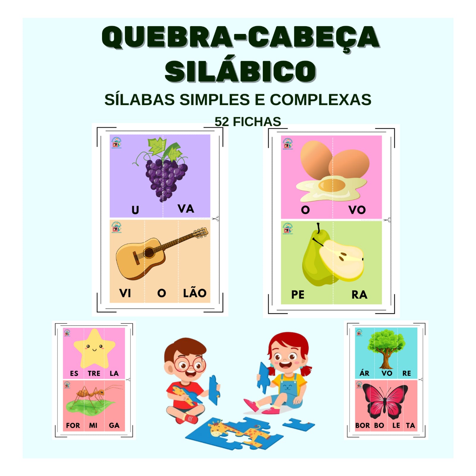 QUEBRA-CABEÇA SILÁBICO