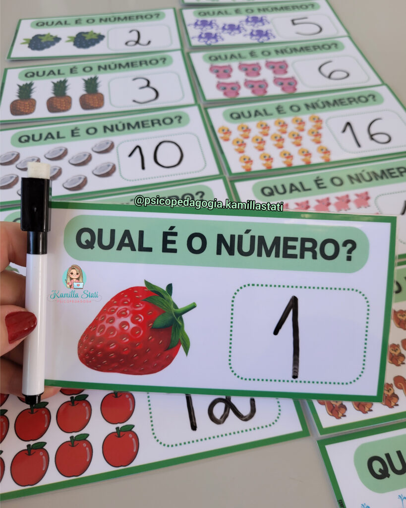 Qual é o número? - Psicopedagoga Kamilla Stati