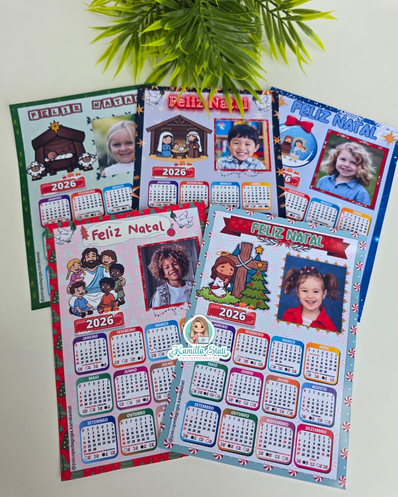 Calendário de natal com foto - Imagem 2