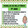 Modelos de relatórios 1°ano