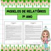 Modelos de relatórios 1°ano - Image 7