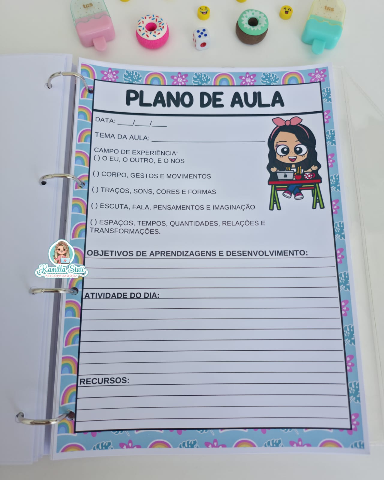Planner da professora 2026 - Imagem 8
