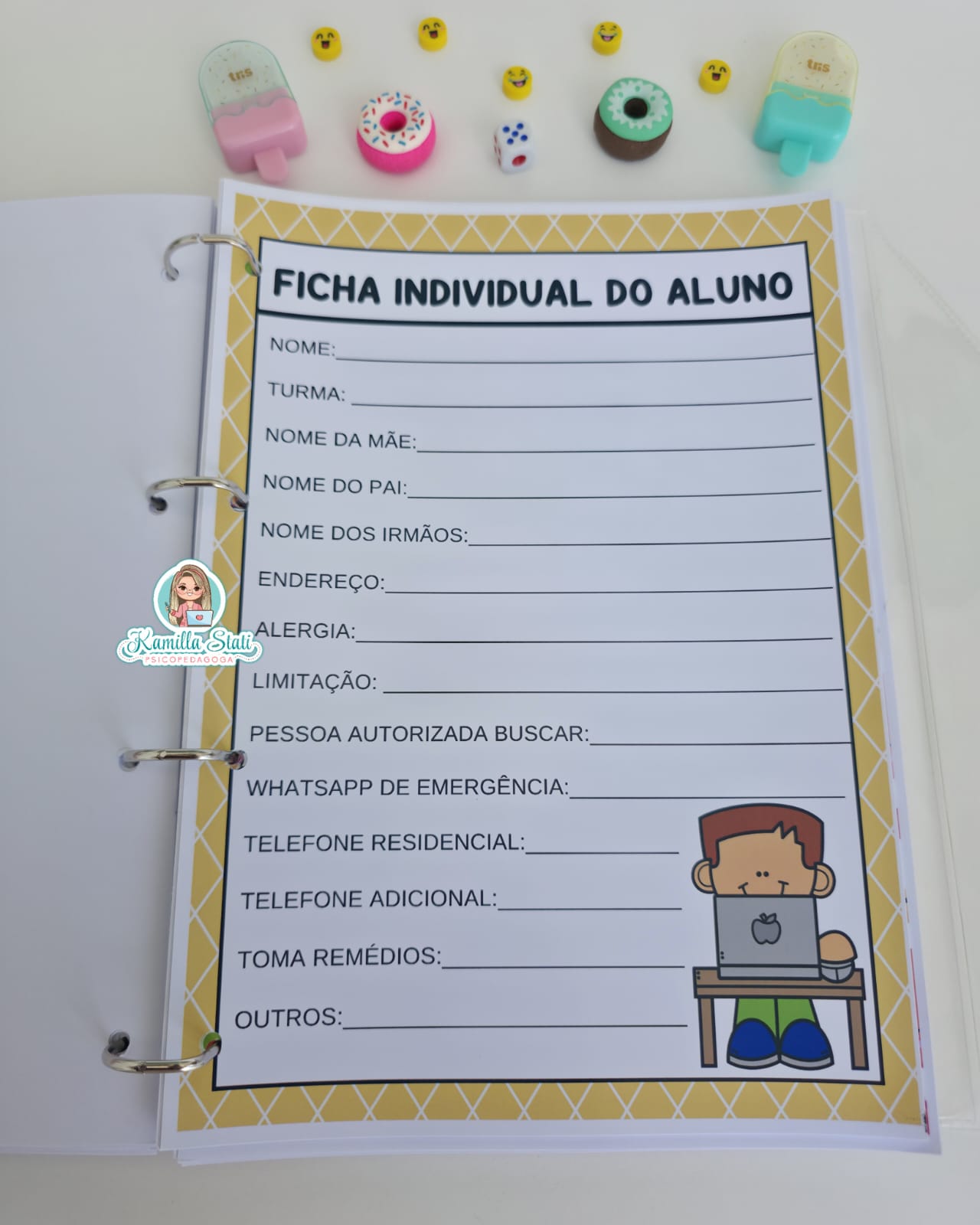 Planner da professora 2026 - Imagem 6