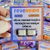 Lembrancinhas fevereiro roxo e laranja - Image 2