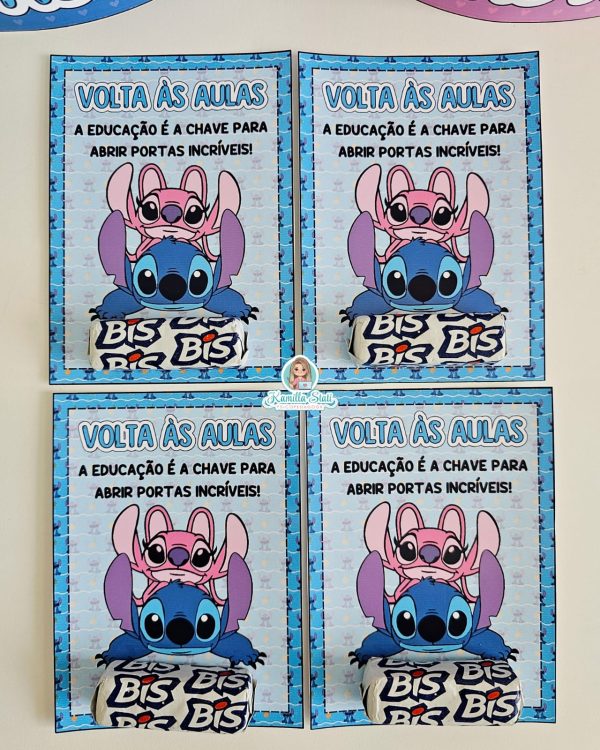 Lembrancinhas volta às aulas: Stitch - Image 3