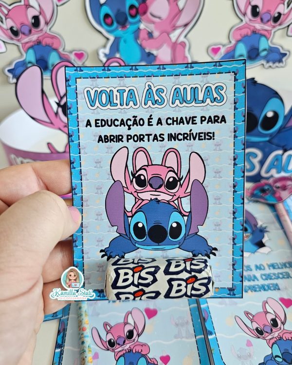 Lembrancinhas volta às aulas: Stitch - Image 8