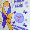 Painel março amarelo e lilás - Image 4