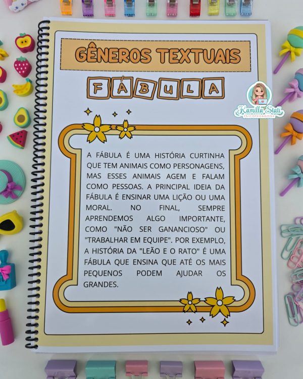 Apostila de leitura gêneros textuais - Image 10