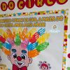 Mural das mãozinhas dia do circo - Image 6