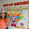 Mural das mãozinhas dia do circo