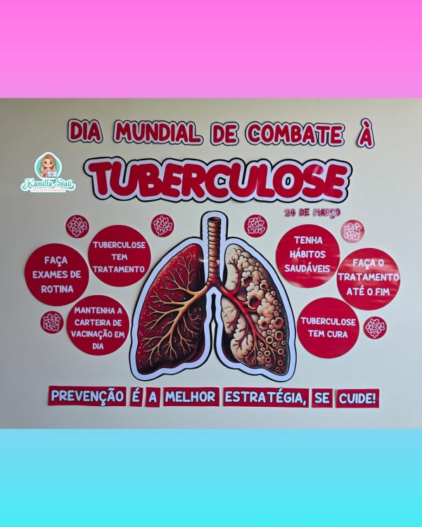 Painel dia mundial de combate à tuberculose