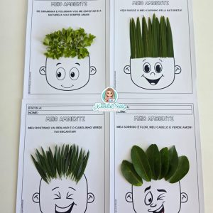 Atividade interativa: cabelinho meio ambiente