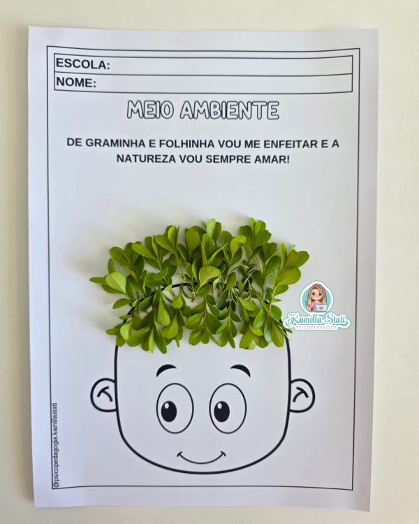 Atividade interativa: cabelinho meio ambiente - Imagem 2