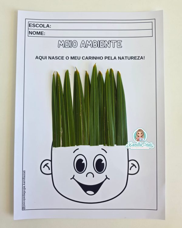 Atividade interativa: cabelinho meio ambiente - Imagem 4