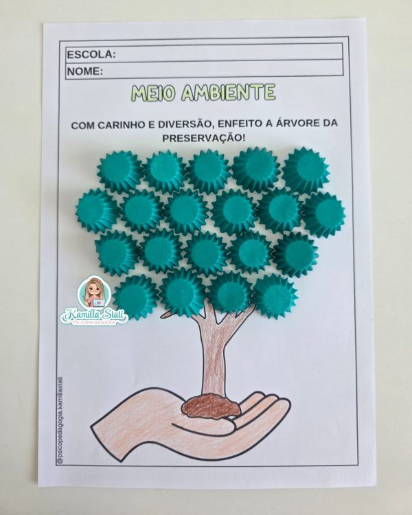 Atividades meio ambiente para pintar e enfeitar - Imagem 2