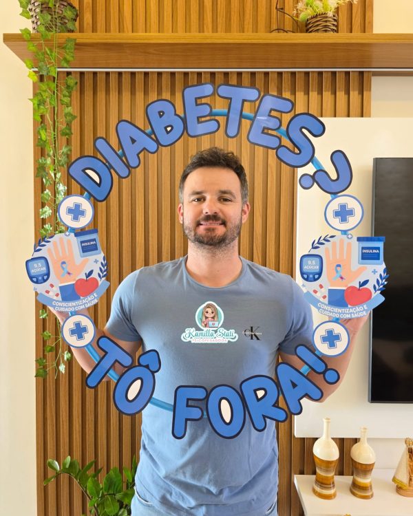 Bambolê para foto Diabetes