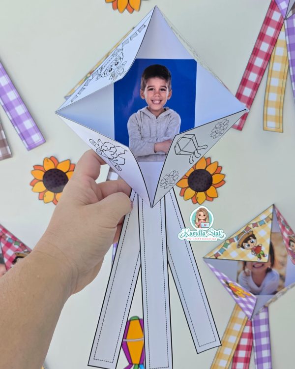 Dobradura balão junino - Image 6