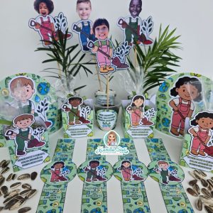 Kit jardineiro meio ambiente