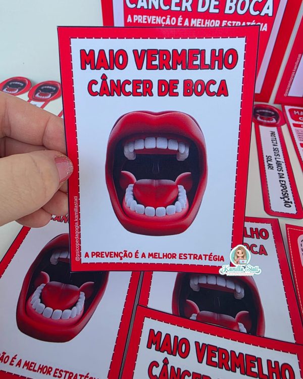 Kit Maio Vermelho: câncer de boca - Image 4