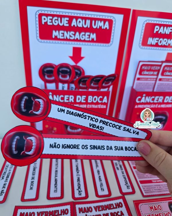 Kit Maio Vermelho: câncer de boca - Image 2