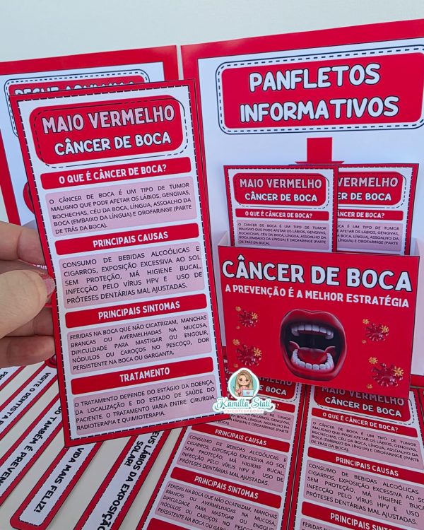 Kit Maio Vermelho: câncer de boca - Image 5