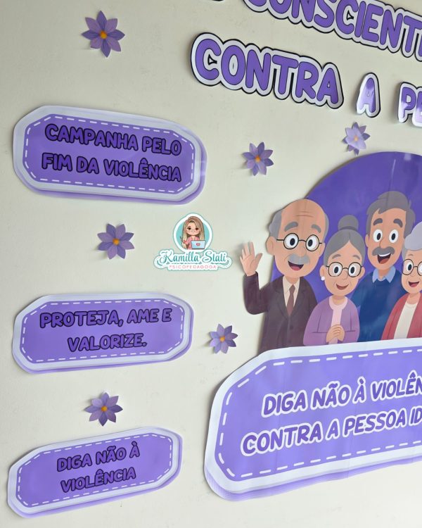 Painel junho violeta - Imagem 4