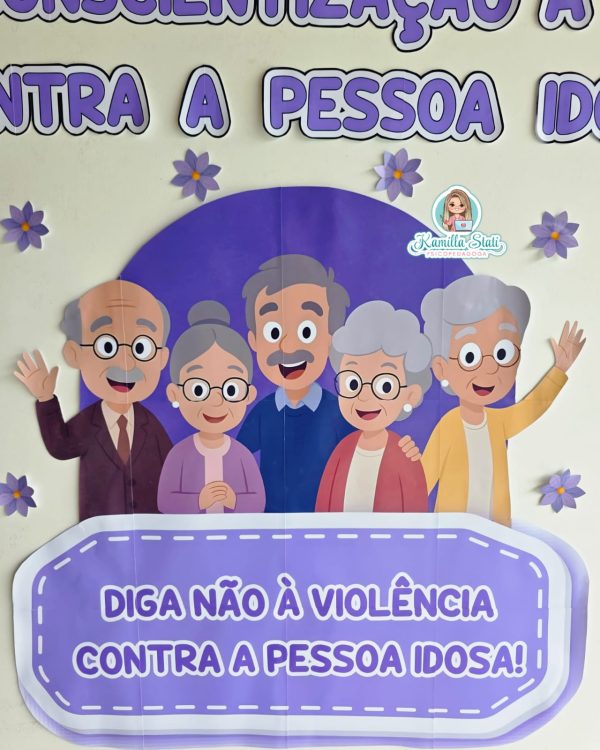 Painel junho violeta - Imagem 6
