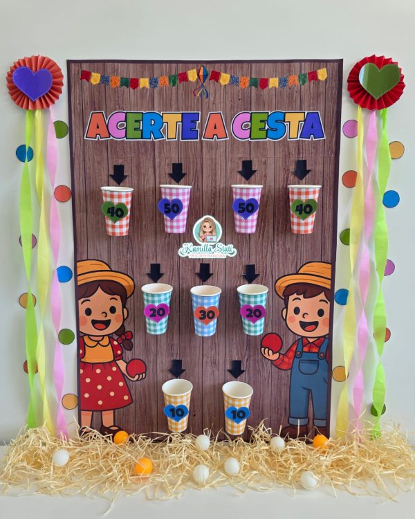 Acerte a cesta: especial festa junina