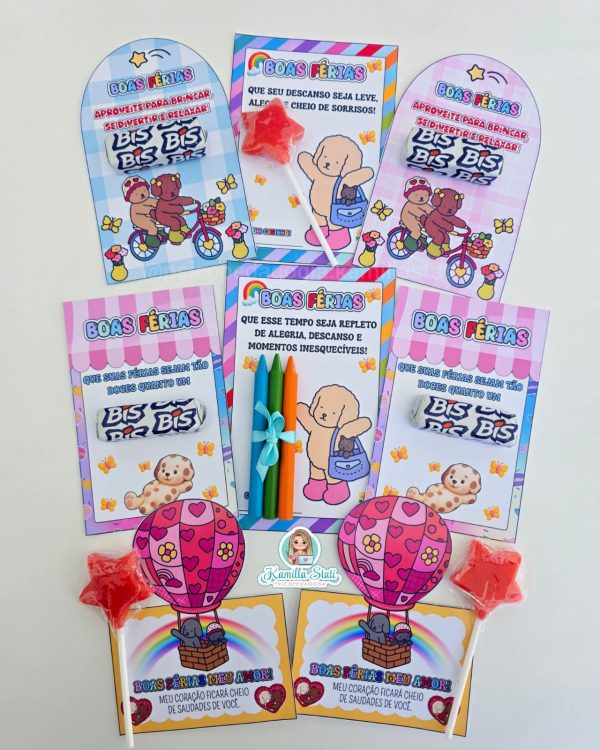 Cartõezinhos férias Bobbie Goods