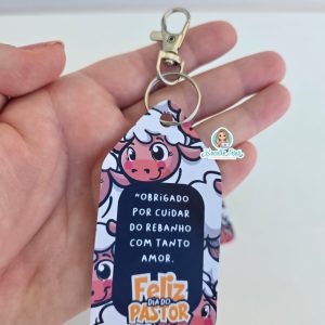 Chaveiro dia do Pastor