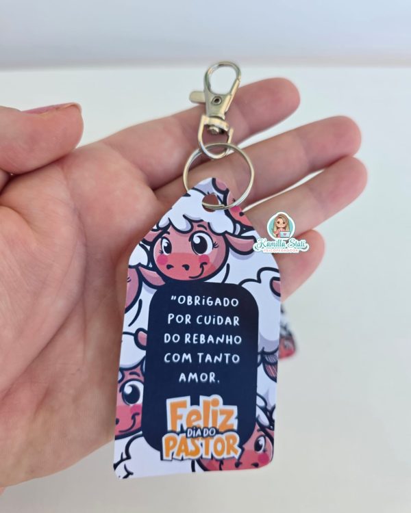 Chaveiro dia do Pastor