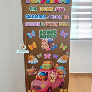 Decoração de Porta Boas Férias com Bobbie Goods