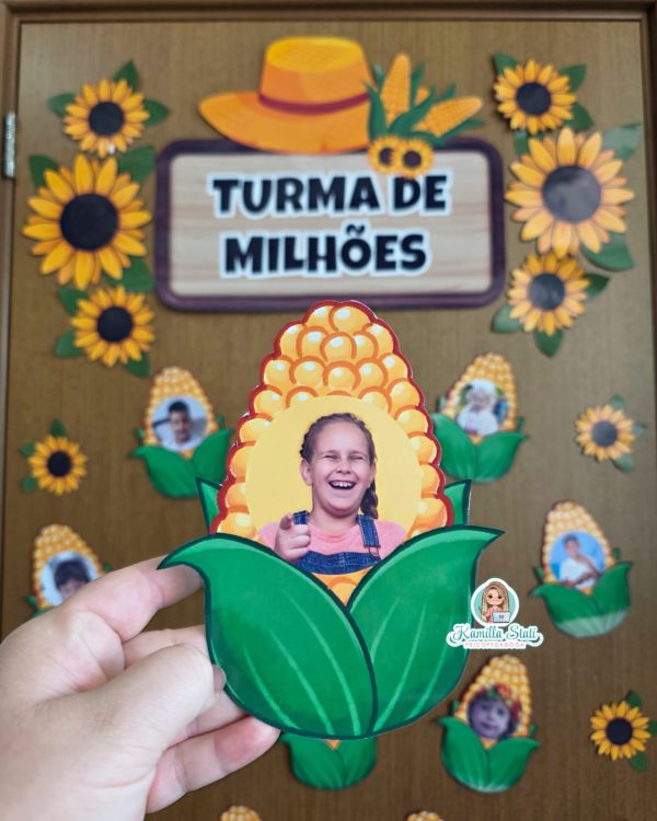Decoração de porta: turma de milhões - Imagem 5