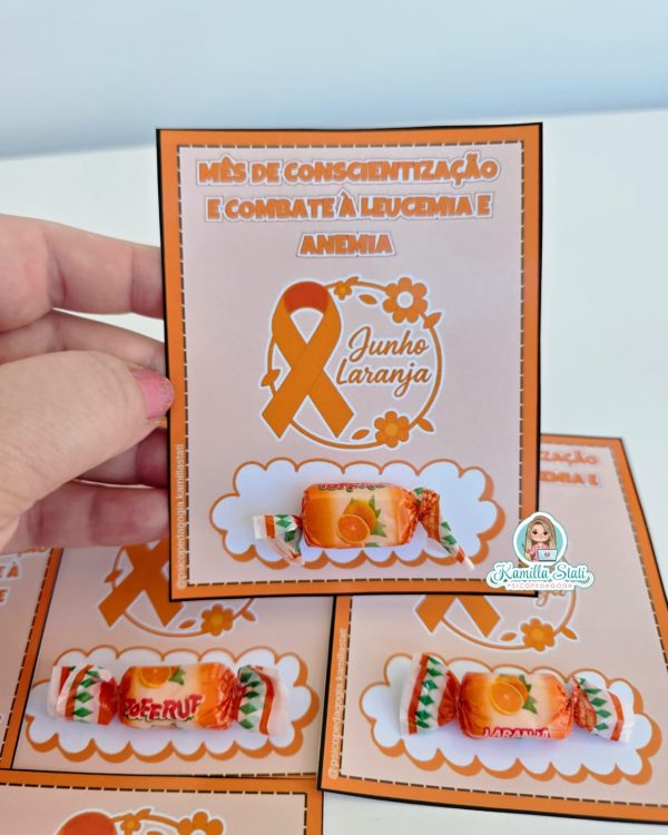 Lembrancinhas junho laranja - Imagem 2