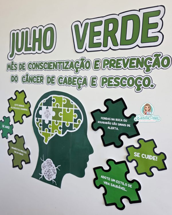 Painel Julho verde câncer de cabeça e pescoço - Imagem 2