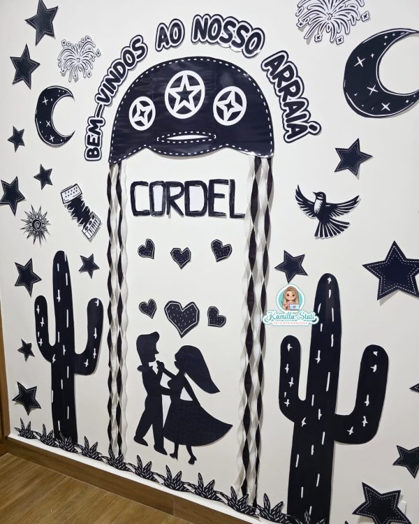 Painel cordel bem-vindos - Imagem 2