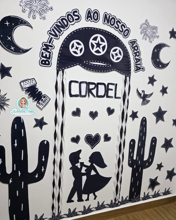 Painel cordel bem-vindos - Imagem 3