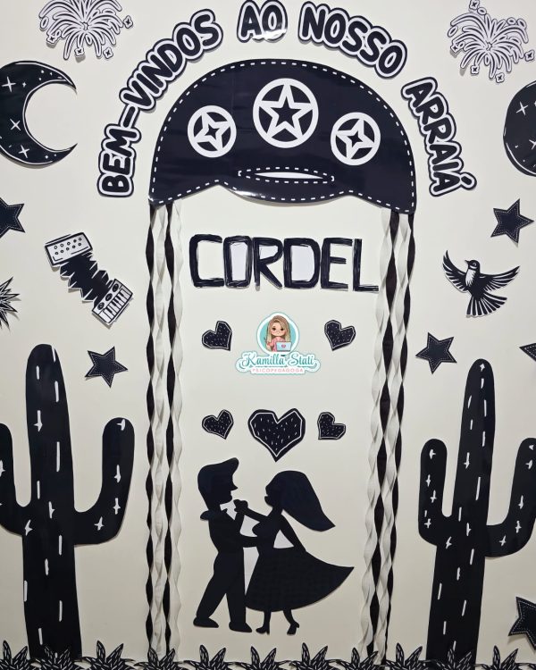 Painel cordel bem-vindos - Imagem 4