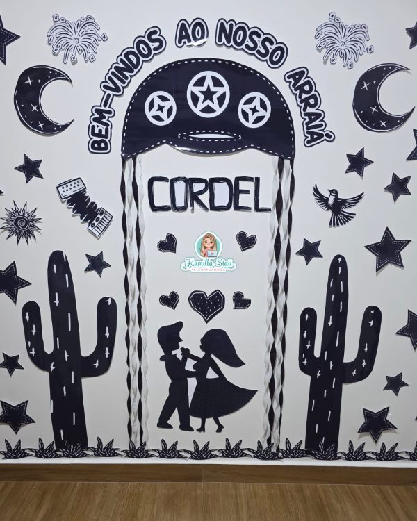 Painel cordel bem-vindos - Imagem 6