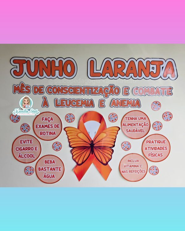 Painel junho laranja