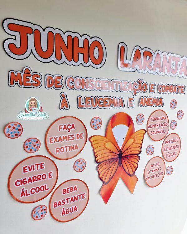 Painel junho laranja - Imagem 2