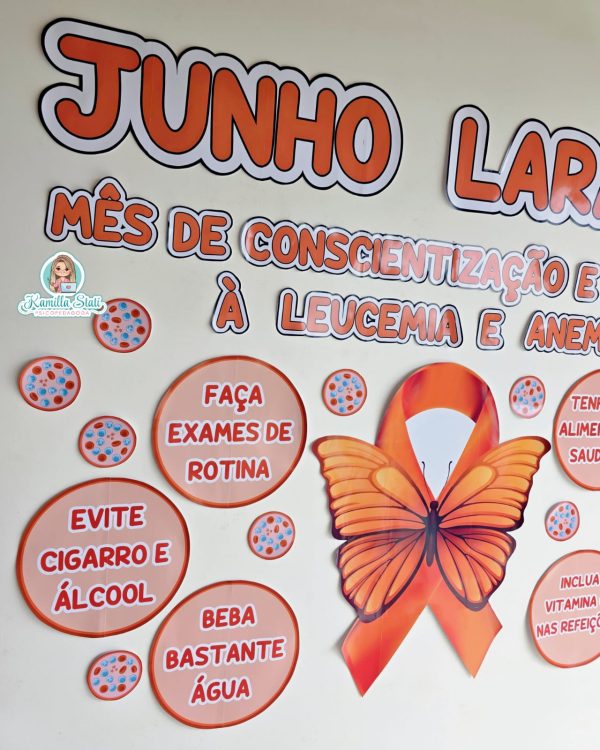 Painel junho laranja - Imagem 5