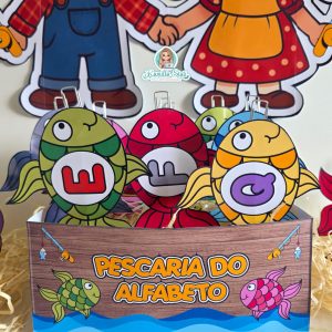 Pescaria do alfabeto