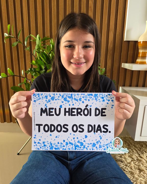 Plaquinhas para apresentação dia dos pais - Imagem 8