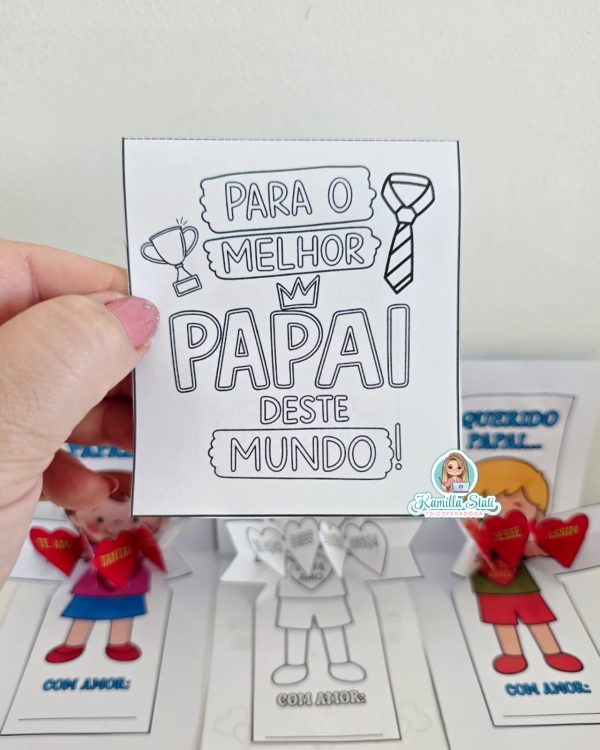 Cartão abraço do papai - Imagem 3