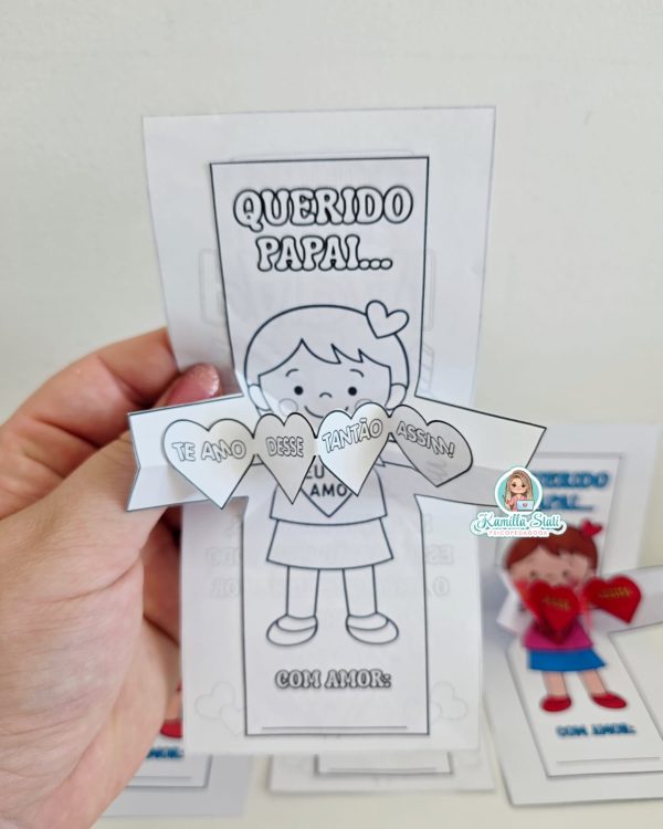 Cartão abraço do papai - Imagem 5