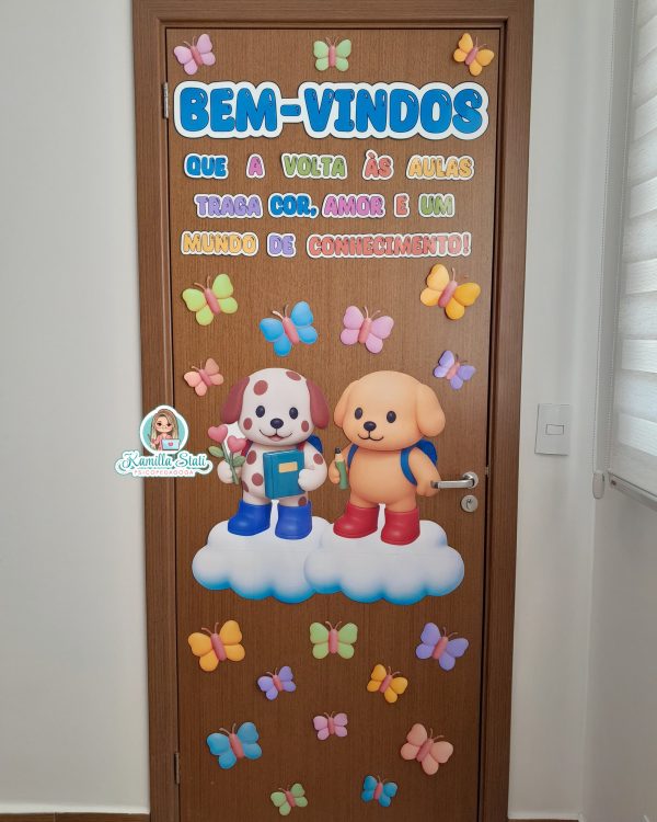 Decoração de porta volta às aulas Bobbie Goods